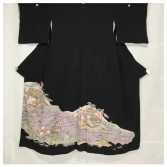 100% Silk Japanese Ceremonial Kimono - Picture 10 of 10